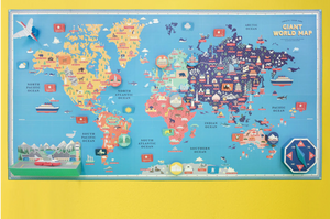 Create Your Own Giant World Map