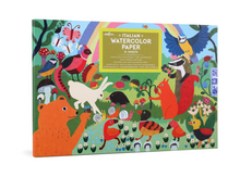 Load image into Gallery viewer, Woodland Rainbow Watercolor Pad

