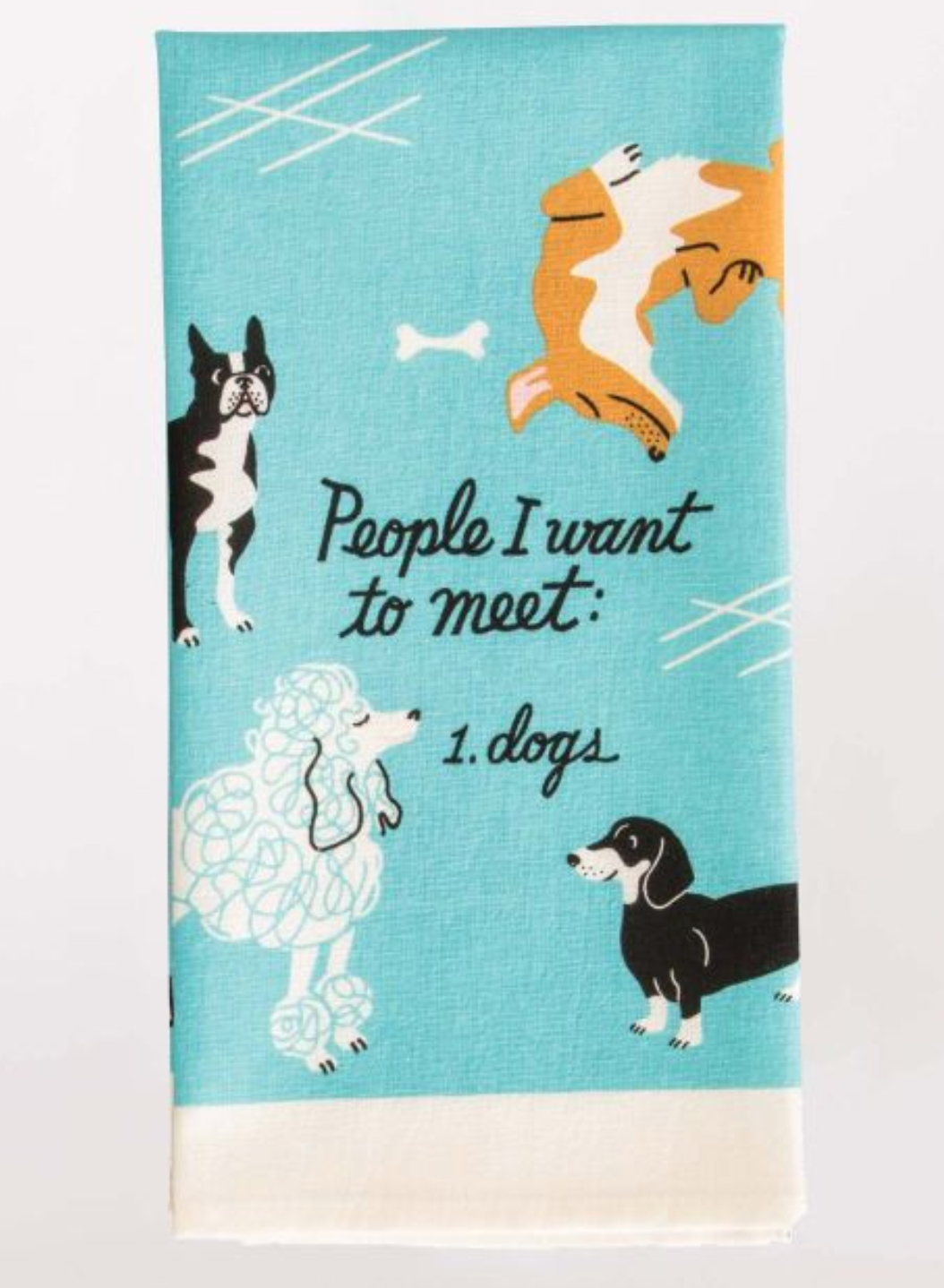 Blue Q Dish Towels Meet Dogs