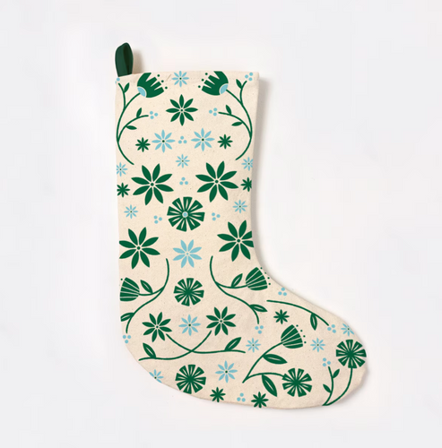 Stocking - Folk Floral