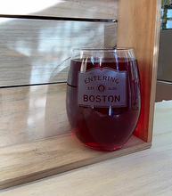 Load image into Gallery viewer, Boston Stemless Wine Glass
