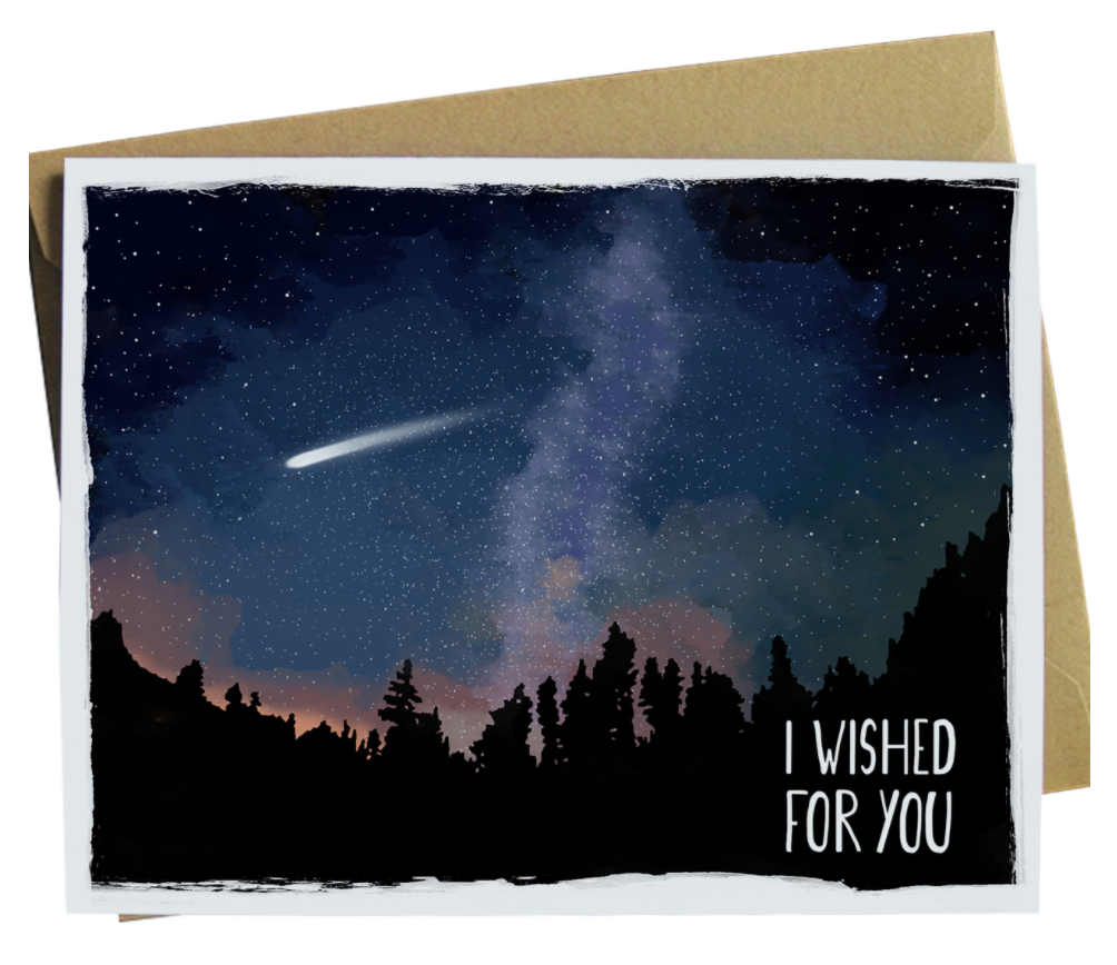 I Wished For You Card