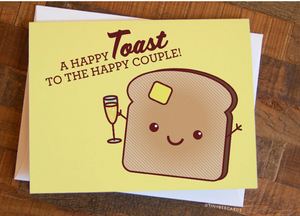 Happy Toast Happy Couple