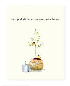 Taking Root New Home Card
