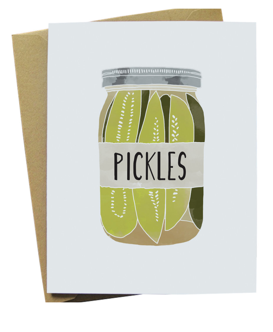 Pickle Jar Card