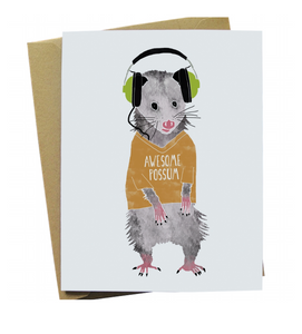 Awesome Possum Card
