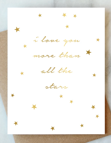 More Than the Stars Card