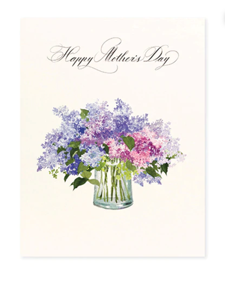 Lilac Mothers Day Card