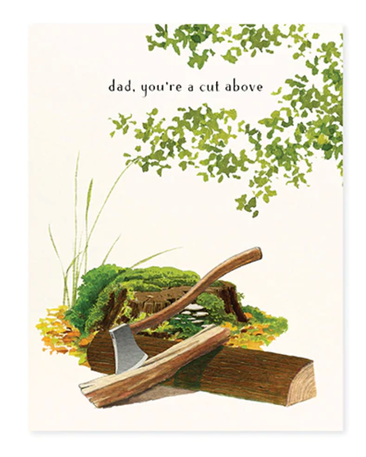 Woodlands Fathers Day Card