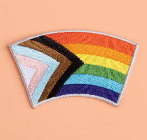 Progress Pride Flag Velcro Patch