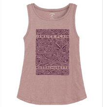 Load image into Gallery viewer, Pink Glitch Jamaica Plain Womens Tank
