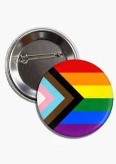Progress Flag Pride Button