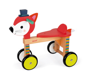 Baby Forest Fox Wooden Ride On